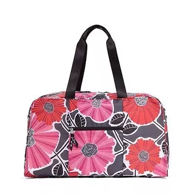 NWT Vera Bradley COLLAPSIBLE DUFFEL In CHEERY BLOSSOMS ~Ripstop Nylon~ BRAND NEW • $28.49