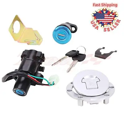 Ignition Switch Fuel Gas Cap Lock Key For Honda CBR600F4 F4I 2001-2006 CBR1100XX • $24.95