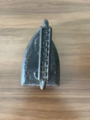 Vintage Door Stop Sheffield #7 Cast Iron Clothing Press Ironing • $20