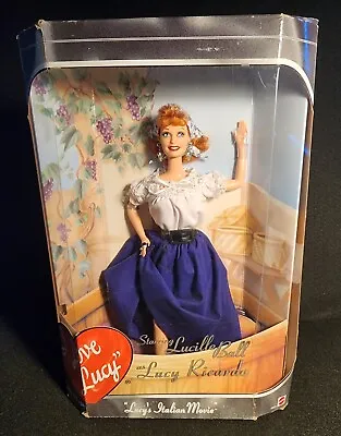 I Love Lucy Doll LUCY'S ITALIAN MOVIE Lucille Ball (Mattel 1999)  Sealed • $45