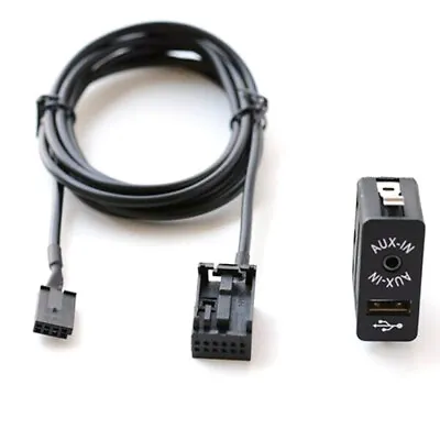For BMW E39 E53 X5 12Pin Cable Adapter AUX USB For NAVIGATION AUX Interface U • $16.49