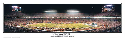 $40.49 • Buy Denver Broncos SUPER BOWL XXXIII CHAMPIONS (1999) Panoramic POSTER Print