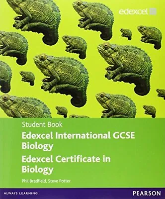 Edexcel IGCSE Biology (Student Book) (Ed... By Potter Steve Mixed Media Product • £3.49