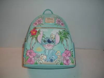 Loungefly Disney Stitch & Ducklings Beach Mini Backpack~ With Tags~ Brand New~ • $11.50