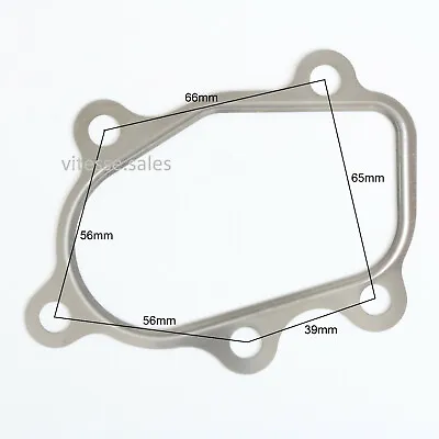 Turbo Gasket Garrett T2 T25 T28 Exhaust Outlet Gasket 5 Bolt Stainless Steel • $6.78