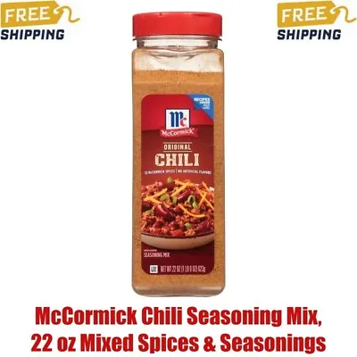 McCormick Chili Seasoning Mix 22 Oz Mixed Spices & Seasonings • $11.06