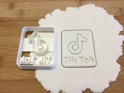 £5.50 • Buy Tik Hand Made Tok Meme Cookie Cutter Pastry Biscuit Cutter Icing Fondant Meme