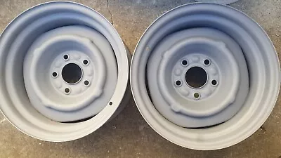 $650 • Buy Chev Pontiac HQ 15x8 Widened Steel Wheels X 2, HJ HX HZ WB Corvette  5/120.65  