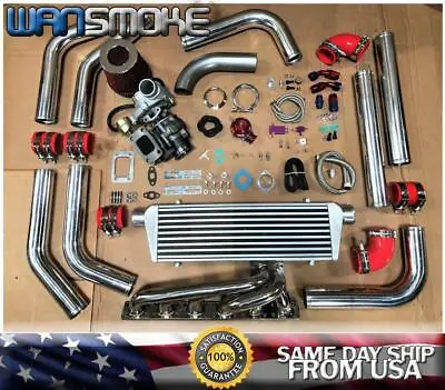 BMW E36 E46 323 325 328 I6 M50 M52 SS T3.63 Turbo Kit SS Manifold Intercooler R • $769.50