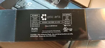 Optic Arts GG100E-24-UNV Electronic Class 2 LED Driver  • $25