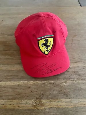 Filipe Massa Signed Ferrari Cap • $308.29