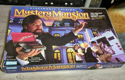 READ Mystery Mansion Electronic Talking Board Game Parker Bros 1995 Missing Pcs • $34.16