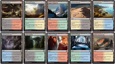 40 Dual Land Lot - KHANS OF TARKIR  - NM/SP - 4x Of Each - Sets - Magic MTG FTG • $12.99