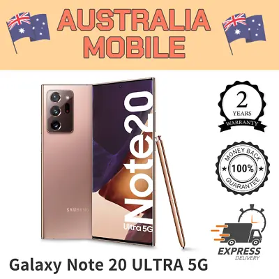 Samsung Galaxy Note 20 Ultra 5G 256GB Unlocked Excellent Condition Free Express • $598