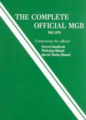 The Complete Official MGB Book. Restoration Guide • $65