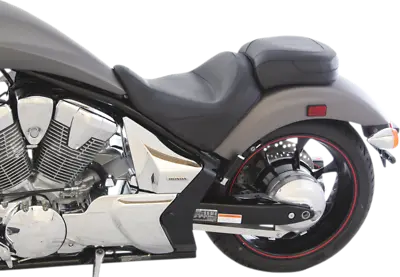 Mustang Wide Vintage Touring Solo Seat For 10-17 FOR HONDA Fury Black - 76282 • $455