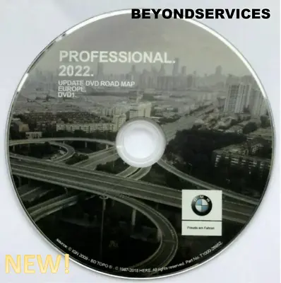 £18.99 • Buy Bmw *2022* Dvd Professional Navigation Maps Update Sat Nav Disc Dvd E Series