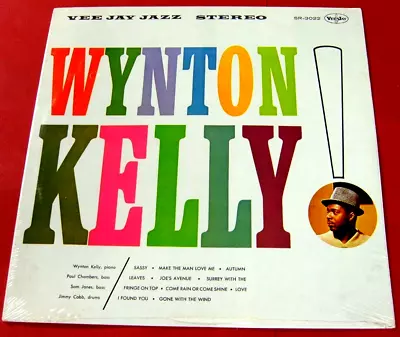 Wynton Kelly  WYNTON KELLY  1978 Vee-Jay SR-3022 RE LP.  FACTORY SEALED NM • $40