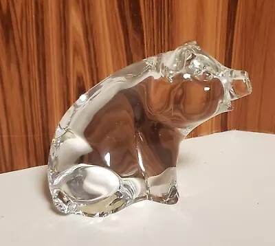 Princess House Pets 24% Lead Crystal Germany Glass PIG Figure Paperweight 3” • $11