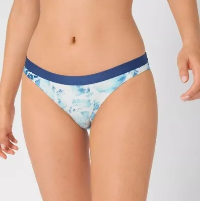 SLOGGI WOMEN SHORE YAP ISLANDS Bikini Bottoms Mini Size L New • £1