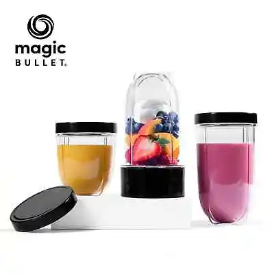 £14.99 • Buy Magic Bullet Deluxe 7 Piece Upgrade Kit Blender Accessory Spares High Street TV