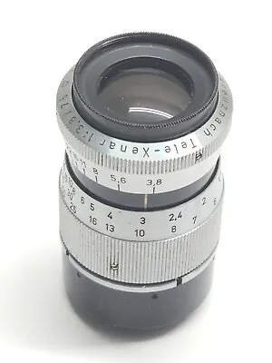 Schneider Kreuznach 1:3.8 75mm Tele Xenar Germany C Mount Cine Lens 3072175 • $127.50