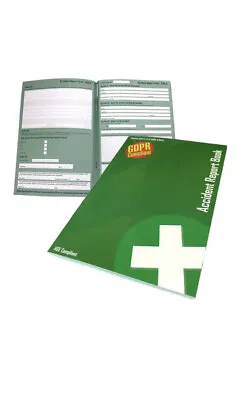 Accident Injury Report Book Complies With GDPR & HSE Data Protection • £5.99