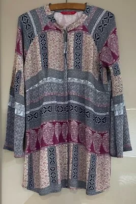 $60 • Buy Tigerlily Short Dress Long Sleeve Size 12