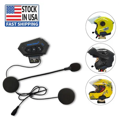 Motorcycle Helmet Headset Wireless Bluetooth Headphone Speaker Hands-Free  • $20.91
