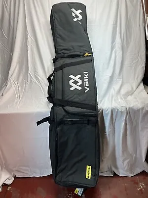 Volkl Ski Snowboard All Pro Rolling Gear Bag 190 Cm Graphite Grey Brand New! • $167