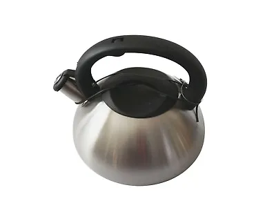 $36.80 • Buy Matte Stainless Steel Whistling Kettle 3L Stove Top Gas Induction Teapot 