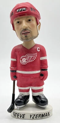 $30.55 • Buy Detroit Red Wings Steve Yzerman Hand Painted Bobble Head Captain 8”