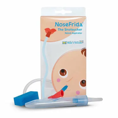 Nosefrida Baby Nasal Aspirator Doctor Recommended Safe From Birth • £8.95