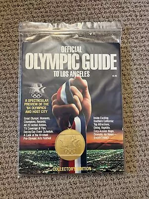 Official Olympic Guide To Los Angeles Collector's Edition (1984) • $4