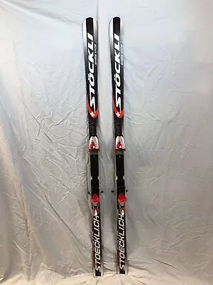 Stockli WorldCup Down Hill Jr DHJ 193 Cm R: 27 M Skis Marker Comp 12.0 Bindings • $109