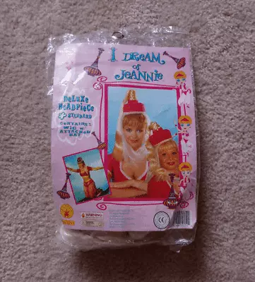  I Dream Of Jeannie  Deluxe Headpiece Standard Rubies New RARE 1997 • $100