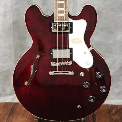 Epiphone Noel Gallagher Riviera Dark Wine Red Electric Guitar With Hard Case • $965.53