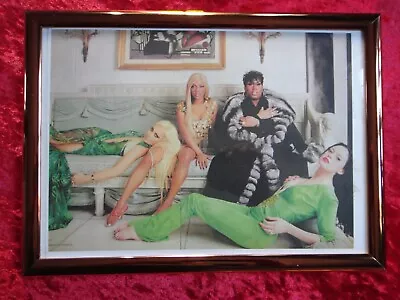 VERSACE FASHION QUEENS Magazine Clipping FASHION ICON HIP HOP MEMORABILIA • $25