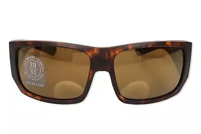 Kaenon Mens Polarized Malaga Sunglasses (Matte Tortoise B'rown 12 Gold Mirror) • $127.50