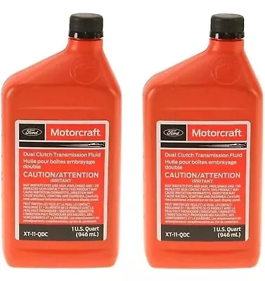 2-Quarts DCT Dual Clutch Transmission Fluid XT11QDC FOR  FORD  Motorcraft Focus • $64.98