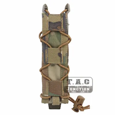 Tactical MOLLE Extended Pistol / SMG PCC Magazine Pouch Mag Holder Holster • $19.99
