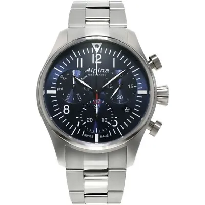 £500 • Buy Alpina Startimer Pilot Chronograph Mens Watch