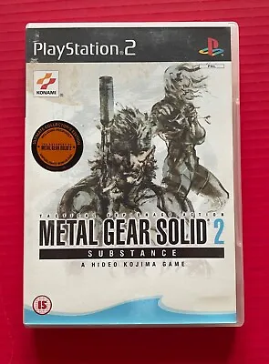 Metal Gear Solid 2  Substance Ps2 Game 2 Discs • £30