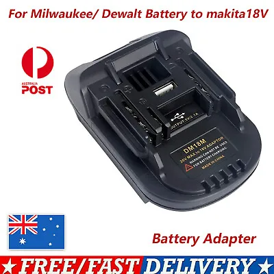 $20.86 • Buy Power Adapter Converter For Dewalt 18V Li-ion Battery To Makita 18V Tool