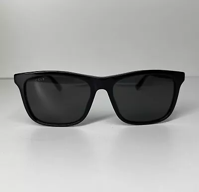 GUCCI GG0381SN 007 Black Squared 57 Mm Men's Polarized Sunglasses • $152.50