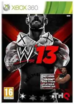 WWE 13 Boxed (With Manual) For Microsoft Xbox 360. Cleaned Tested And Guara... • £1.90