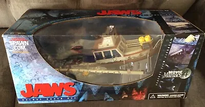 McFARLANE TOYS MOVIE MANIACS 4 JAWS DELUXE BOXED SET NEW FREE SHIPPING • $549.99