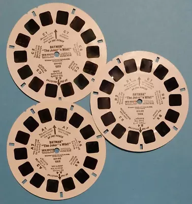 View-Master BATMAN THE JOKER'S WILD  Reels Set      #P • $15.50