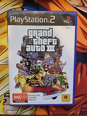 Grand Theft Auto 3 GTA III Playstation 2 - Sealed • $240