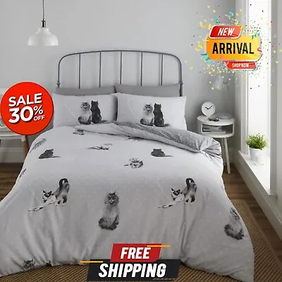 £16.99 • Buy Animal Duvet Cover Set & Pillowcase Print Reversible Quilt Bedding Sets All Size